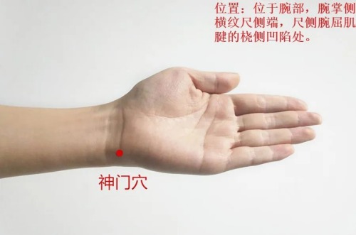 神門穴位置