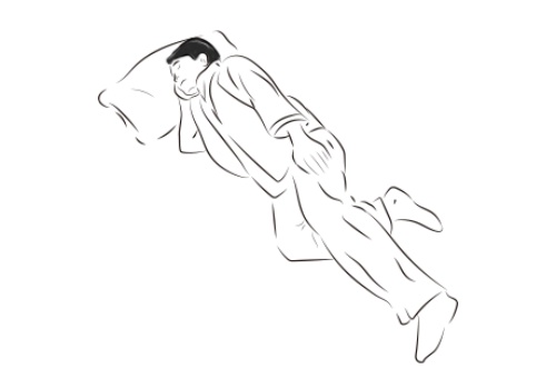 吉祥臥睡覺姿勢